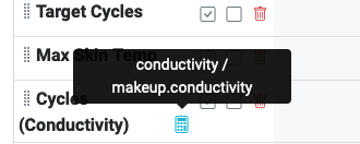 Revealing calculations in Aqualytics setup